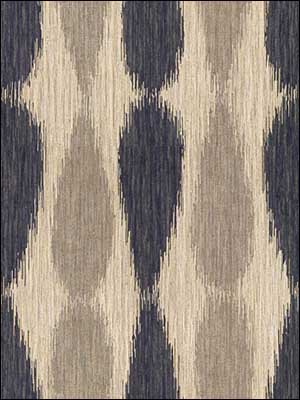 Ikat Drops Midnight Upholstery Fabric GWF2927511 by Groundworks Fabrics for sale at Wallpapers To Go