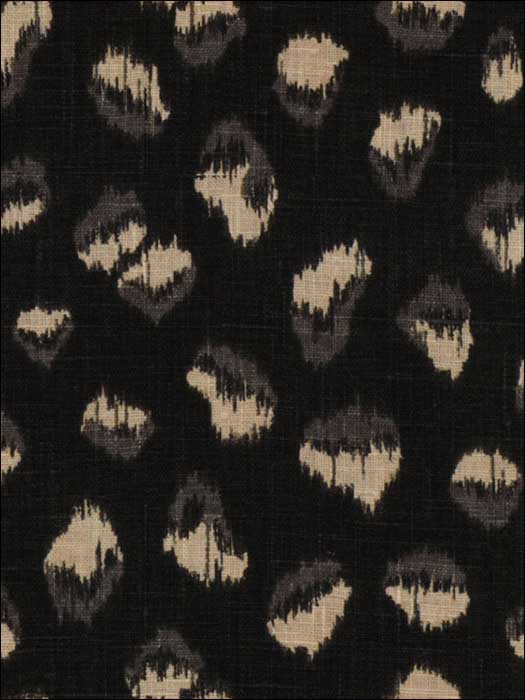 Feline Ebony Beige Multipurpose Fabric GWF3106816 by Groundworks Fabrics for sale at Wallpapers To Go