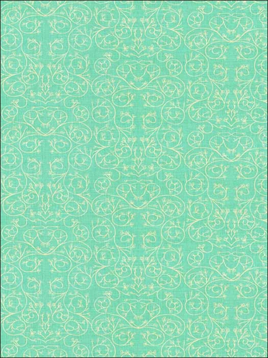 Garden Reverse Aqua Multipurpose Fabric GWF351213 by Groundworks Fabrics for sale at Wallpapers To Go