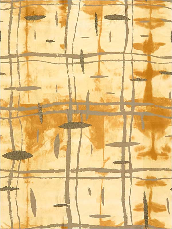 Crossroads Gilt Multipurpose Fabric GWF3516416 by Groundworks Fabrics for sale at Wallpapers To Go