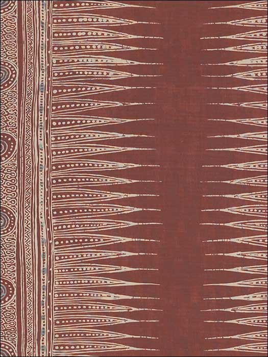 Indian Zag Paprika Multipurpose Fabric 20101369 by Lee Jofa Fabrics for sale at Wallpapers To Go