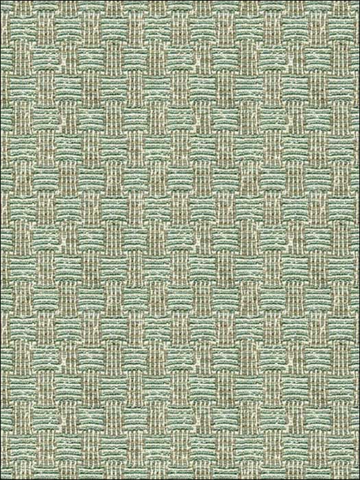 Bosphorus Check Seaglass Upholstery Fabric 201310513 by Lee Jofa Fabrics for sale at Wallpapers To Go