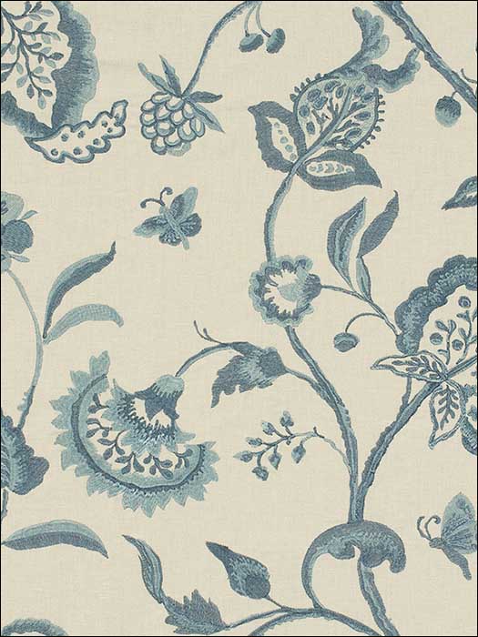 Noyak Dusk Blue Upholstery Fabric 201311715 by Lee Jofa Fabrics for sale at Wallpapers To Go