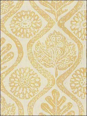 Oakleaves Yellow Multipurpose Fabric BFC351414 by Lee Jofa Fabrics for sale at Wallpapers To Go