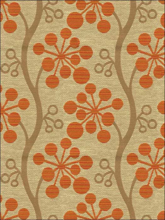 Day Dreamer Mandarin Upholstery Fabric 328961612 by Kravet Fabrics for sale at Wallpapers To Go