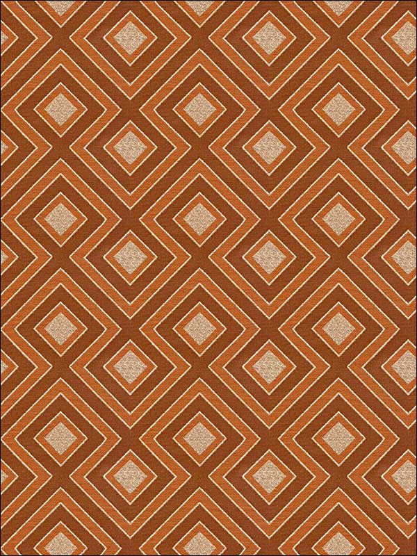 Enid S Trellis Tigerlilly Upholstery Fabric 33941612 by Kravet Fabrics for sale at Wallpapers To Go