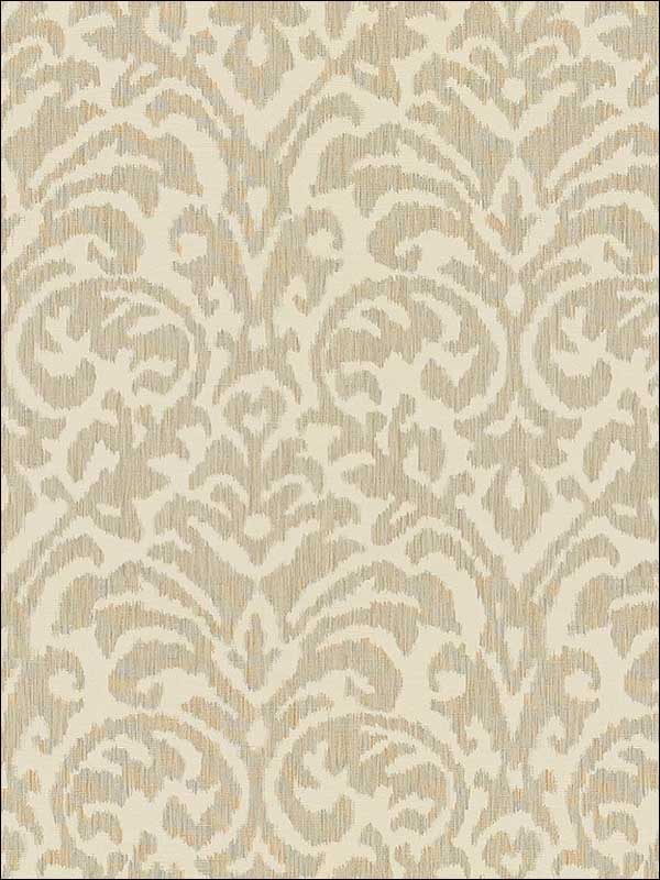 Ikat Damask Dove Upholstery Fabric 3205111 by Kravet Fabrics for sale at Wallpapers To Go