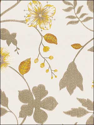 Whimsical Floral Saffron Upholstery Fabric 32216416 by Kravet Fabrics for sale at Wallpapers To Go