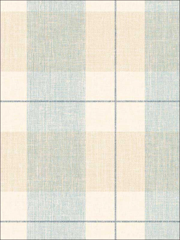Newcastle Plaid Wallpaper LD81802 by Seabrook Wallpaper for sale at Wallpapers To Go