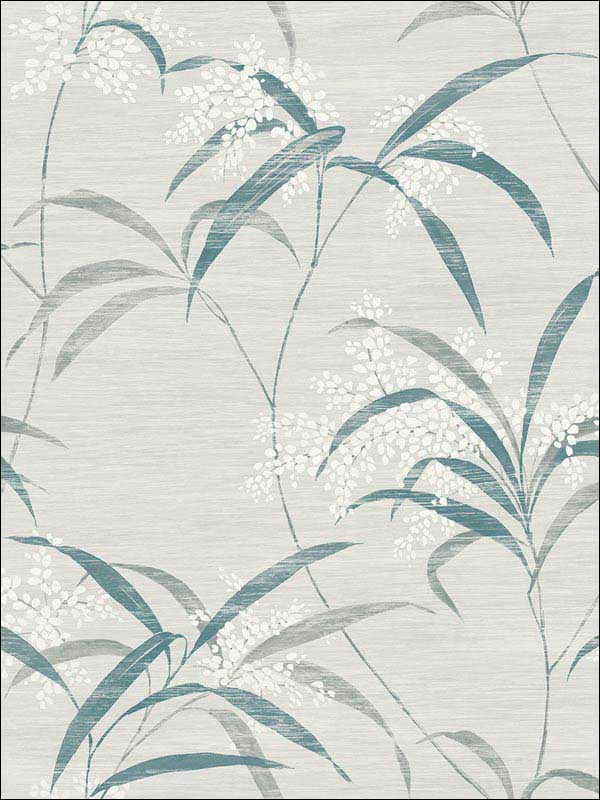 Leaves Striped Metallics Wallpaper NA50104 by Pelican Prints Wallpaper for sale at Wallpapers To Go