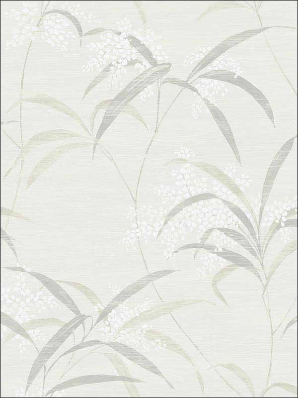 Leaves Striped Metallics Wallpaper NA50110 by Pelican Prints Wallpaper for sale at Wallpapers To Go