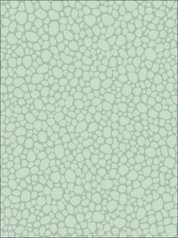 Pebble Print Room Blue Wallpaper 1062029 by Cole and Son Wallpaper for sale at Wallpapers To Go
