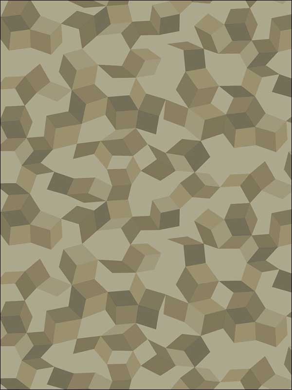 Ingot Olive and Gilver Wallpaper 1075024 by Cole and Son Wallpaper for sale at Wallpapers To Go
