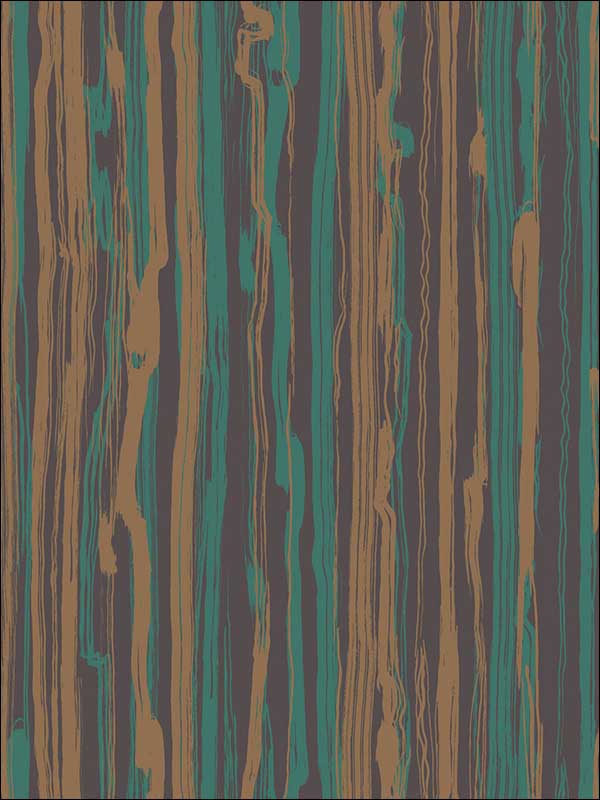 Strand Teal and Gold Wallpaper 1077036 by Cole and Son Wallpaper for sale at Wallpapers To Go