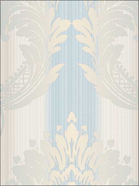 Striped Satins Damask Wallpaper CS35606 by Norwall Wallpaper