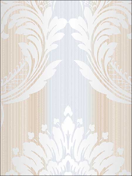 Satins Striped Damask Wallpaper CS35607 by Norwall Wallpaper for sale at Wallpapers To Go