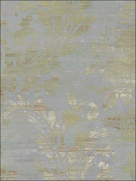 Silk Look Damask Wallpaper SM30358 by Norwall Wallpaper for sale at Wallpapers To Go