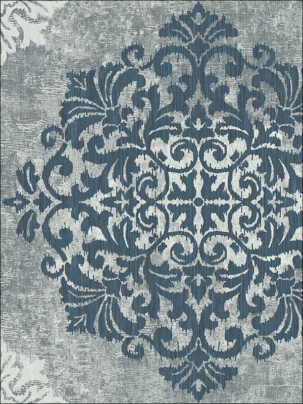 Medallion Wallpaper NV60902 by Pelican Prints Wallpaper for sale at Wallpapers To Go