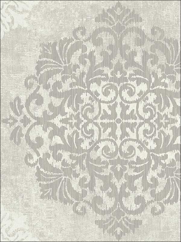 Medallion Wallpaper NV60905 by Pelican Prints Wallpaper for sale at Wallpapers To Go