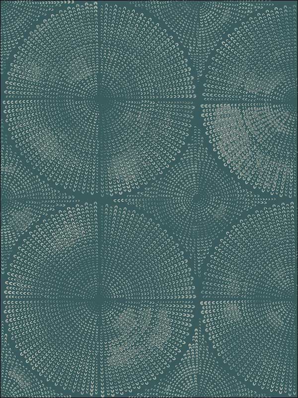 Circle Medallions Wallpaper NV61204 by Pelican Prints Wallpaper for sale at Wallpapers To Go