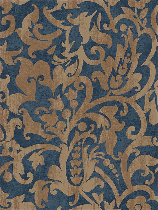 Paisley Wallpaper NV61702 by Pelican Prints Wallpaper for sale at Wallpapers To Go