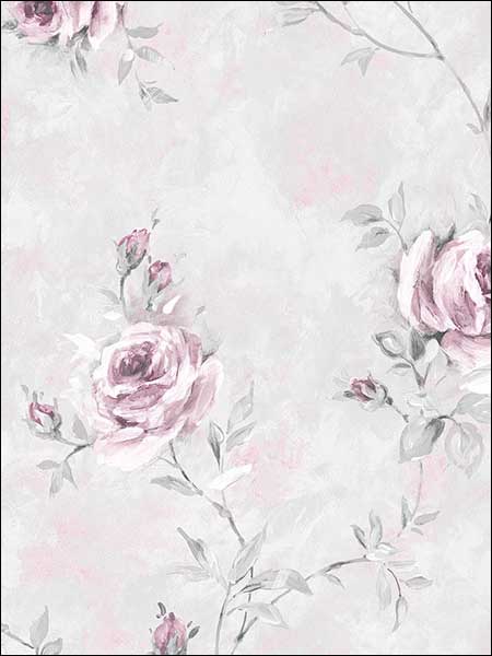 Roses Wallpaper RG35738 by Norwall Wallpaper for sale at Wallpapers To Go
