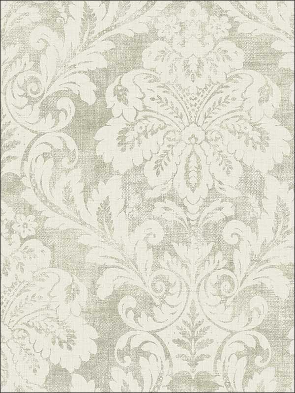 Shimmer Damask Wallpaper MK21000 by Seabrook Wallpaper for sale at Wallpapers To Go