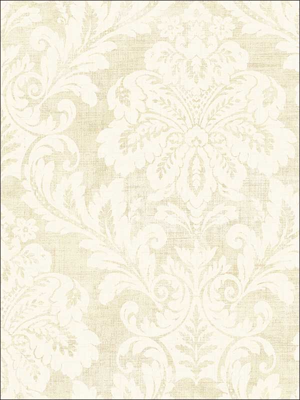 Shimmer Damask Wallpaper MK21005 by Seabrook Wallpaper for sale at Wallpapers To Go
