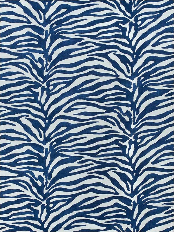 Serengeti Navy Fabric F985029 by Thibaut Fabrics for sale at Wallpapers To Go