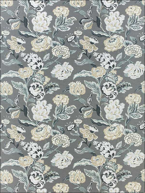 Navesink Grey Fabric F985038 by Thibaut Fabrics for sale at Wallpapers To Go