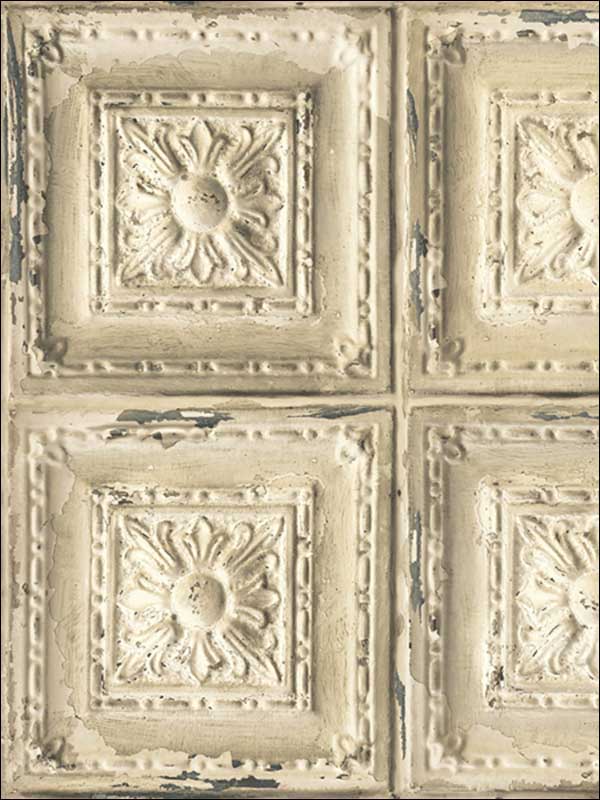 Ceiling Tiles Wallpaper IR50505 by Pelican Prints Wallpaper for sale at Wallpapers To Go