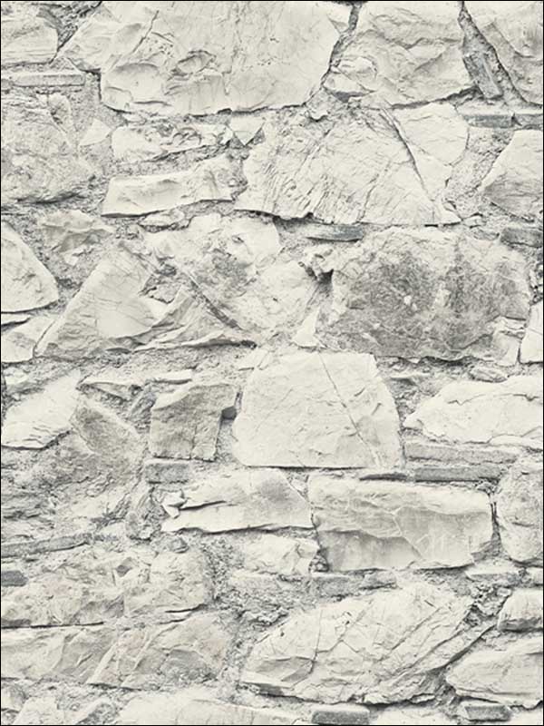 Natural Stone Wall Wallpaper IR50700 by Pelican Prints Wallpaper for sale at Wallpapers To Go