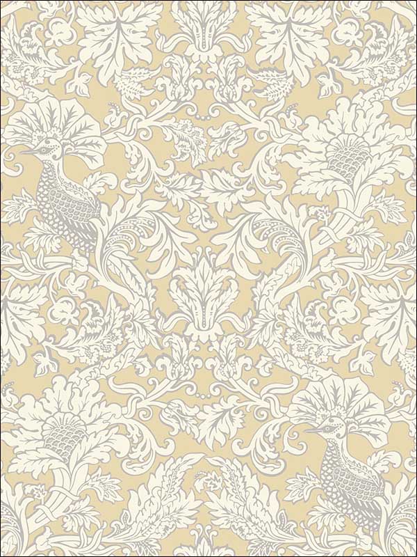 Balabina Vintage Yellow Wallpaper 1081001 by Cole and Son Wallpaper for sale at Wallpapers To Go
