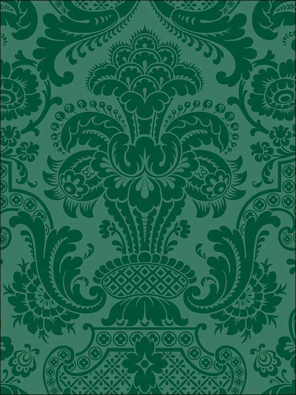 Petrouchka Green Wallpaper 1083012 by Cole and Son Wallpaper for sale at Wallpapers To Go