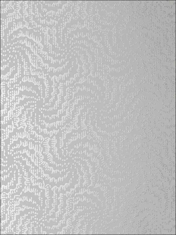 Cirrus Metallic Silver on Grey Wallpaper AT7939 by Anna French Wallpaper for sale at Wallpapers To Go