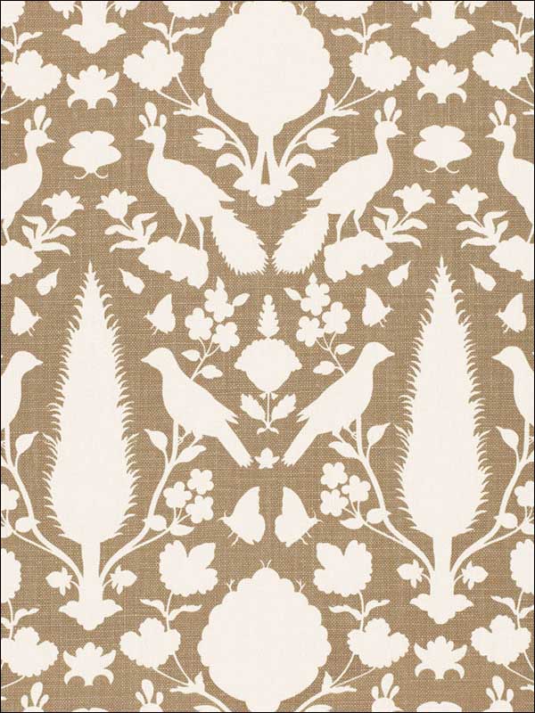 Chenonceau Fawn Fabric 173561 by Schumacher Fabrics for sale at Wallpapers To Go
