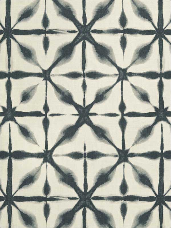 Andromeda Charcoal Fabric 175382 by Schumacher Fabrics for sale at Wallpapers To Go