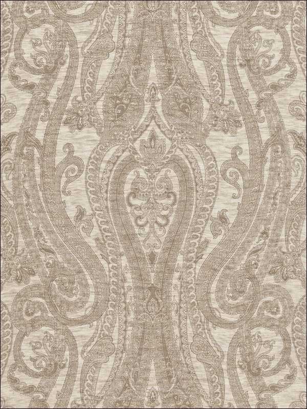 Cachemire Linen Sheer Greige Fabric 175400 by Schumacher Fabrics for sale at Wallpapers To Go