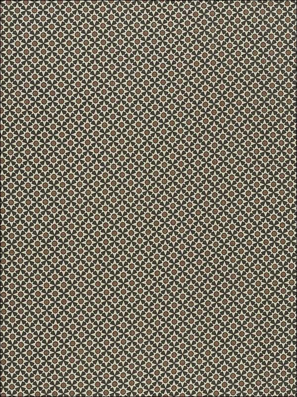Serendipity Cinder And Caramel Fabric 176420 by Schumacher Fabrics for sale at Wallpapers To Go