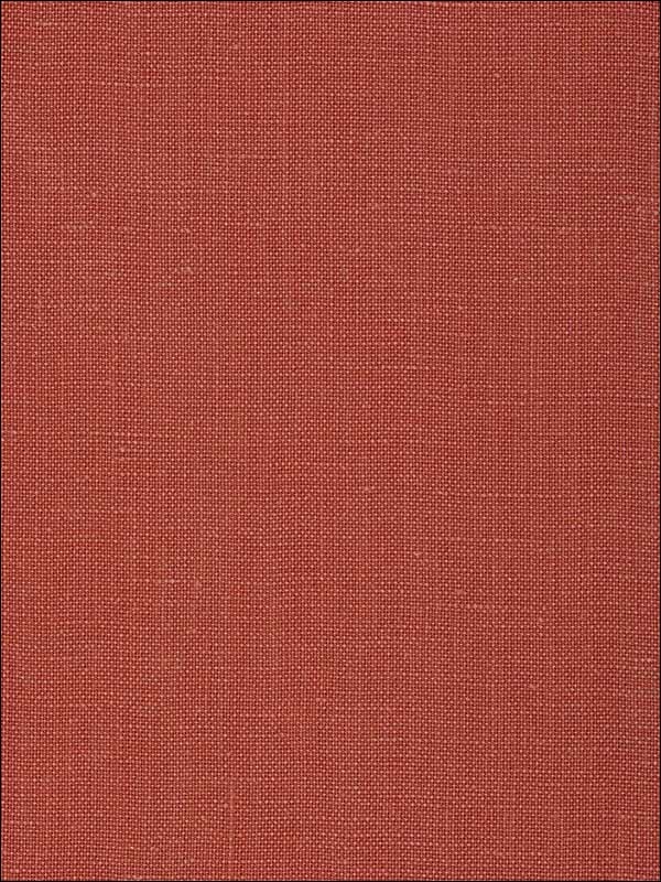 Gweneth Linen Tomato Red Fabric 50828 by Schumacher Fabrics for sale at Wallpapers To Go