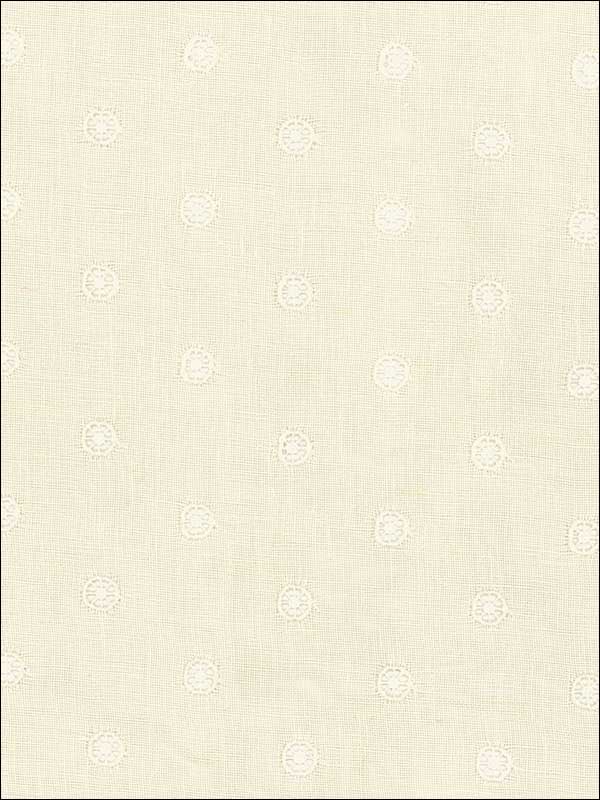Olivia Sheer Embroidery Eggshell Fabric 55850 by Schumacher Fabrics for sale at Wallpapers To Go
