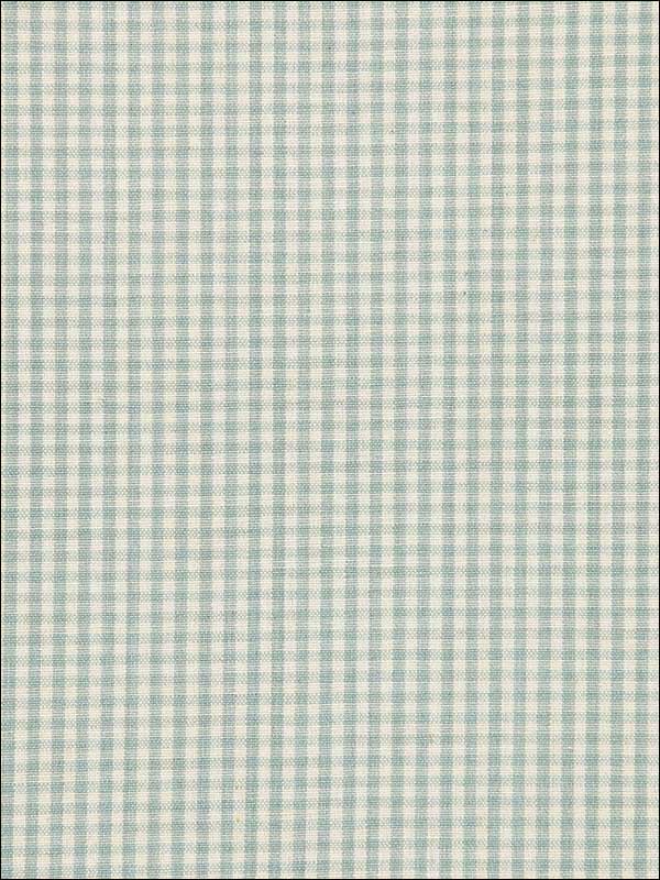 Barnet Cotton Check Aqua Fabric 64622 by Schumacher Fabrics for sale at Wallpapers To Go