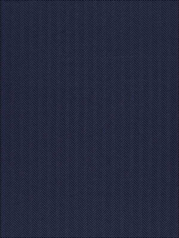 Paloma Herringbone Navy Fabric 65940 by Schumacher Fabrics for sale at Wallpapers To Go