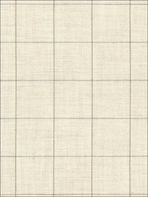 Mellier Plaid Linen Fabric 66450 by Schumacher Fabrics for sale at Wallpapers To Go