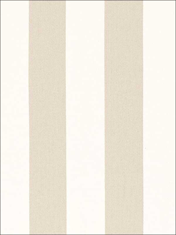 Tundra Linen Stripe Ivoire Fabric 67561 by Schumacher Fabrics for sale at Wallpapers To Go