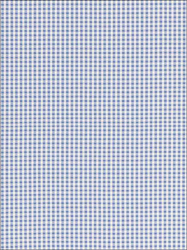Aruba Check Cornflower Fabric 68041 by Schumacher Fabrics for sale at Wallpapers To Go