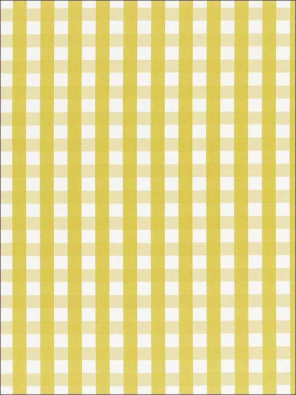 Bermuda Check Citron Fabric 68060 by Schumacher Fabrics for sale at Wallpapers To Go