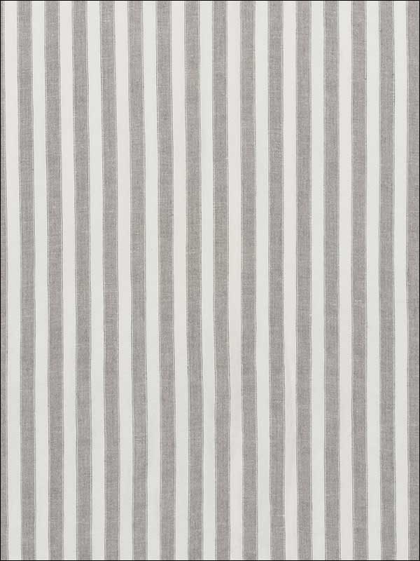 Regatta Linen Stripe Stone Fabric 70035 by Schumacher Fabrics for sale at Wallpapers To Go