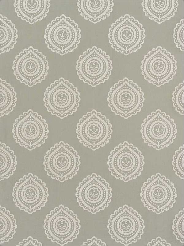 Olana Linen Embroidery Haze Fabric 70200 by Schumacher Fabrics for sale at Wallpapers To Go