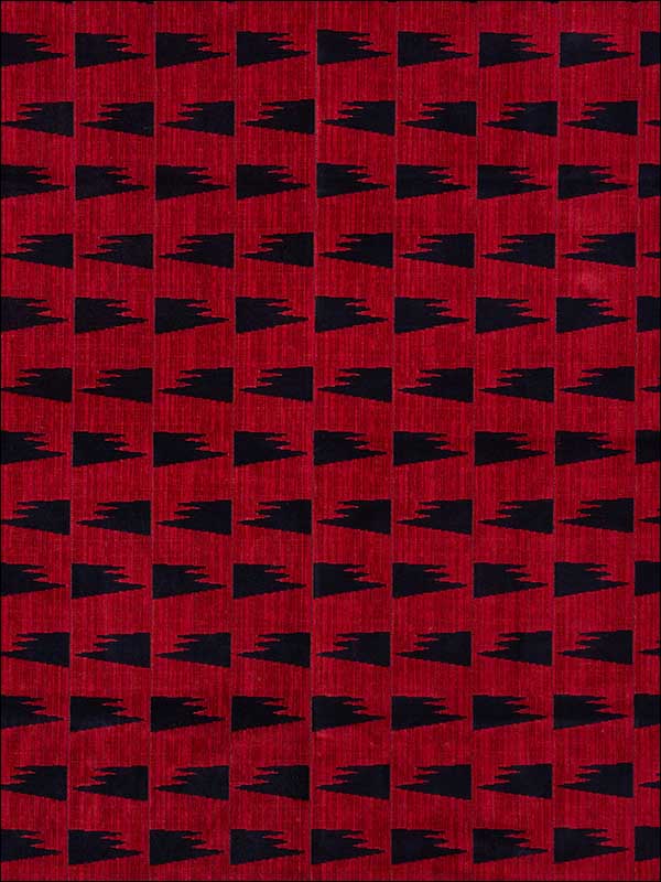 Tutsi Red Fabric 71221 by Schumacher Fabrics for sale at Wallpapers To Go